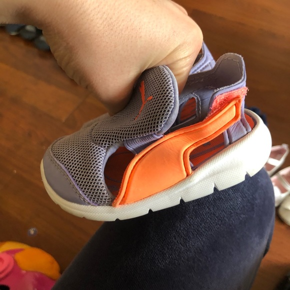 puma baby sandals